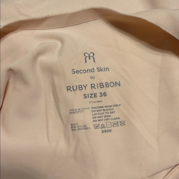 Ruby Ribbon Second Skin Cami Size 36 - Picture 8 of 12